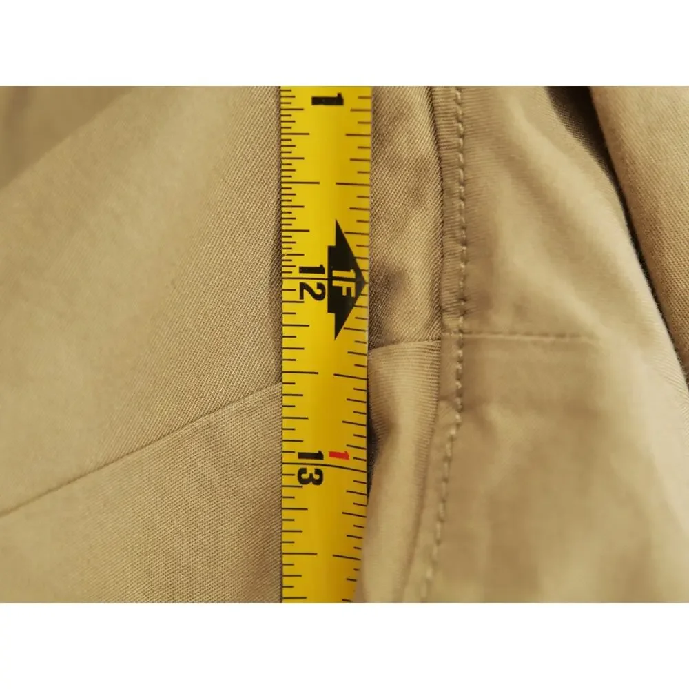 J. Crew Portsider NWT Stretch Chino Shorts Men's Size 35 Khaki Tan 5